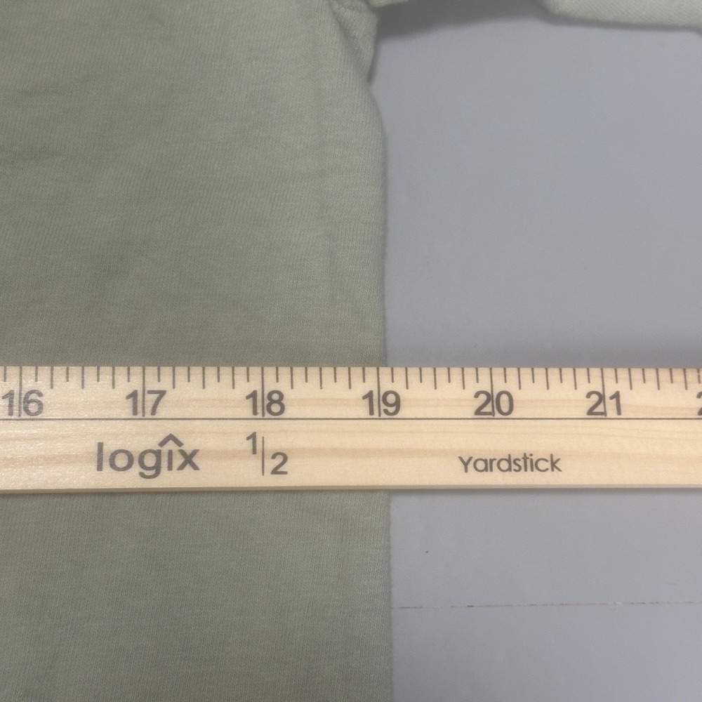 Vintage 90s Techstyles Mens M Montauk New York World Class Resort T Shirt Green - Picture 7 of 8